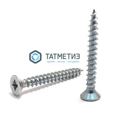 Шурупы унив. 2,5х10  (1000 шт/уп) ТК БЕЛЫЙ ЦИНК -  магазин крепежа «ТАТМЕТИЗ»