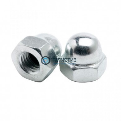 Гайка колпачковая DIN 1587, оц М5 | «ТАТМЕТИЗ» Гайка колпачковая DIN 1587, оц М5 - магазин крепежа «ТАТМЕТИЗ»