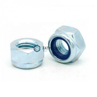 Гайка самоконтр DIN 985, оц М4 | «ТАТМЕТИЗ» Гайка самоконтр DIN 985, оц М4 - магазин крепежа «ТАТМЕТИЗ»