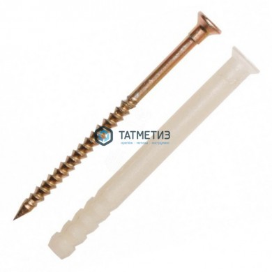 Дюбель-гвоздь 8х 80 потай (500 шт/уп) ТК нейлон | «ТАТМЕТИЗ» Дюбель-гвоздь 8х 80 потай (500 шт/уп) ТК нейлон - магазин крепежа «ТАТМЕТИЗ»