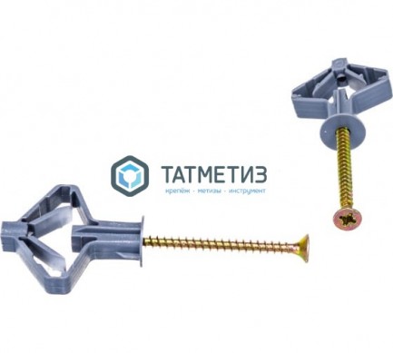 Дюбель Бабочка 10х50  (500 шт/уп) РД -  магазин крепежа «ТАТМЕТИЗ»