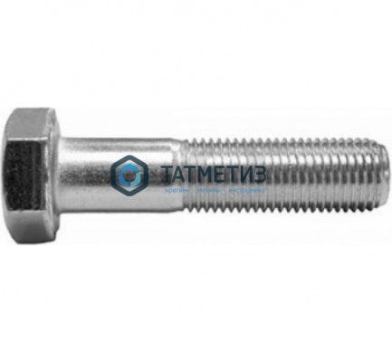 Болт М16 х 75 DIN 931 А2 нержавейка (25 шт/уп) неполная резьба | «ТАТМЕТИЗ» Болт М16 х 75 DIN 931 А2 нержавейка (25 шт/уп) неполная резьба - магазин крепежа «ТАТМЕТИЗ»