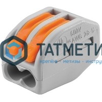 Клеммник WAGO 2х(0.08-2.5) 222-412 Клеммник WAGO 2х(0.08-2.5) 222-412