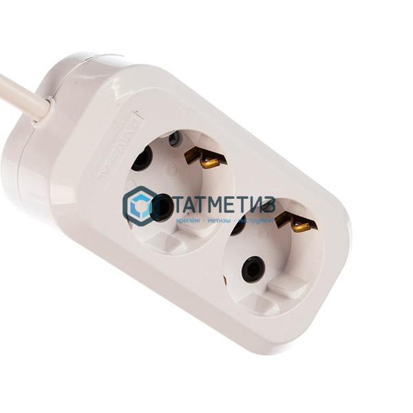 Удлинитель бытовой 2х2м с заземлением 16А Универсал Удлинитель бытовой 2х2м с заземлением 16А Универсал