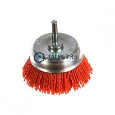 Щетка для дрели чашка  75 мм, нейлоновая проволока с абразивным покрытием, ЗУБР ПРОФ -  магазин крепежа «ТАТМЕТИЗ»