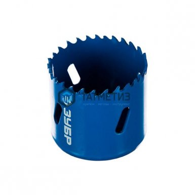 Коронка по металлу 51 мм биметаллическая, до 38мм ЗУБР "ЭКСПЕРТ" -  магазин крепежа «ТАТМЕТИЗ»