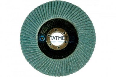 Круг лепестковый торцевой циркониевый, 125х22,2мм, тип КЛТ 1, ЗУБР P80 -  магазин крепежа «ТАТМЕТИЗ»