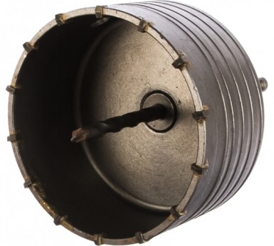 Коронка буровая по бетону 110 мм, в сборе, SDS+ Hardcore -  магазин крепежа «ТАТМЕТИЗ»