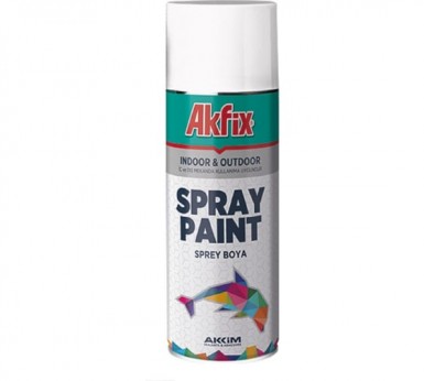 Краска аэроз. ЧЕРНАЯ глянц. RAL9005 400Ml Gw.300Gr (6) Akfix | «ТАТМЕТИЗ» Краска аэроз. ЧЕРНАЯ глянц. RAL9005 400Ml Gw.300Gr (6) Akfix - магазин крепежа «ТАТМЕТИЗ»