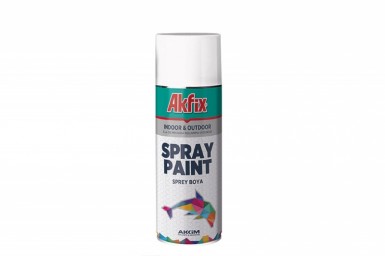 Краска аэроз. СЕРАЯ глянц. RAL7035 400ML Gw.300Gr(6) Akfix | «ТАТМЕТИЗ» Краска аэроз. СЕРАЯ глянц. RAL7035 400ML Gw.300Gr(6) Akfix - магазин крепежа «ТАТМЕТИЗ»