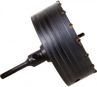 Коронка буровая по бетону 150 мм, в сборе, SDS+ Hardcore -  магазин крепежа «ТАТМЕТИЗ»