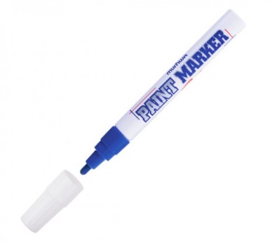 Маркер-краска СИНИЙ -  магазин крепежа «ТАТМЕТИЗ»