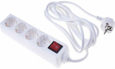 Удлинитель 4х5м с заземл. 16А IP20 У04К с выкл. 2P+PE ИЭК -  магазин крепежа «ТАТМЕТИЗ»