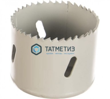 Коронка по металлу   27мм, биметал., до 38мм, мелкий зуб 10 TPI №314 HSSE M42 Co8% ПрофОснастка -  магазин крепежа «ТАТМЕТИЗ»