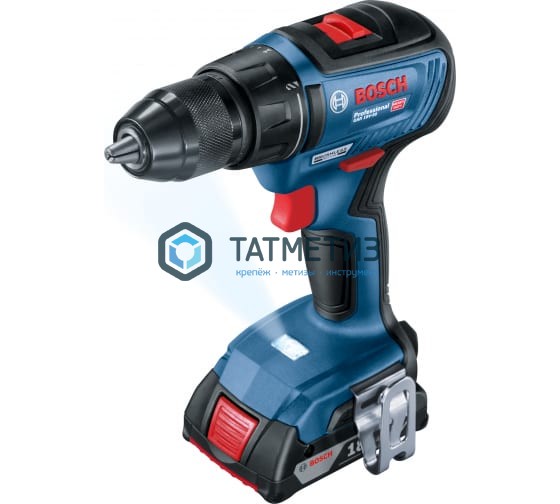 Дрель-шуруповерт аккумуляторная Bosch GSR 18V-50, 2х2,0 А*ч, GAL18V-20 Дрель-шуруповерт аккумуляторная Bosch GSR 18V-50, 2х2,0 А*ч, GAL18V-20