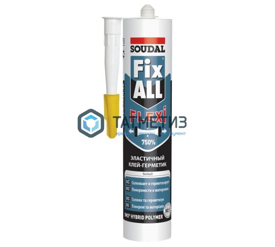 Клей-герметик FixALL Classic Серый на основе MS POLYMER 290 мл 12 SOUDAL Клей-герметик FixALL Classic Серый на основе MS POLYMER 290 мл 12 SOUDAL