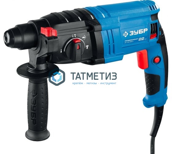 Перфоратор SDS-plus, ЗУБР Профессионал, 650 Вт, реверс, горизонтальный, 2.3 Дж, 0-1950 об/мин, 0 Перфоратор SDS-plus, ЗУБР Профессионал, 650 Вт, реверс, горизонтальный, 2.3 Дж, 0-1950 об/мин, 0