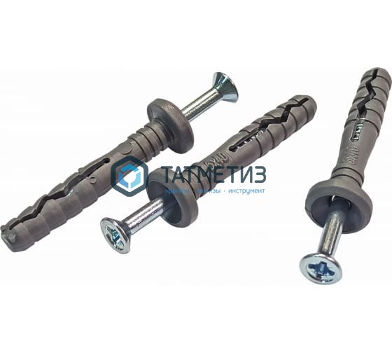 Дюбель-гвоздь 6х40 гриб (200 шт/уп) DAXMER Дюбель-гвоздь 6х40 гриб (200 шт/уп) DAXMER