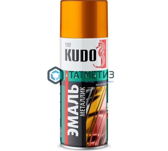 Краска аэроз. KUDO 520 мл. №1028 МЕТАЛЛИК ЗОЛОТО Краска аэроз. KUDO 520 мл. №1028 МЕТАЛЛИК ЗОЛОТО