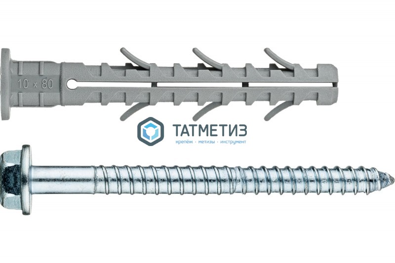 Дюбель фасадный TSX-PRO 10х 80 (700 50шт) Дюбель фасадный TSX-PRO 10х 80 (700 50шт)