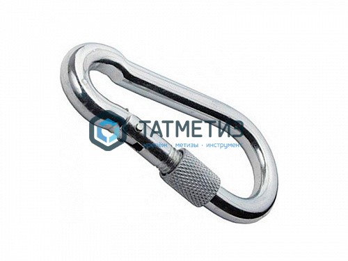 Карабин с муфтой 5299D 6 (50 шт/уп) F | «ТАТМЕТИЗ» Карабин с муфтой 5299D 6 (50 шт/уп) F - магазин крепежа «ТАТМЕТИЗ»