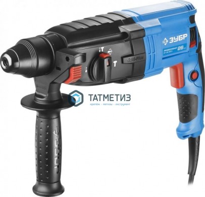 Перфоратор ЗУБР 800 Вт, 26 мм, SDS Plus, серия Профессионал | «ТАТМЕТИЗ» Перфоратор ЗУБР 800 Вт, 26 мм, SDS Plus, серия Профессионал - магазин крепежа «ТАТМЕТИЗ»