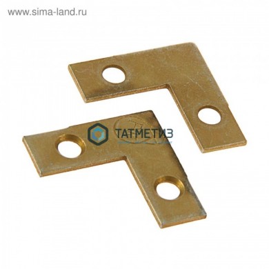 Оконный уголок желтый цинк 30х30х10х1.5 NAZ 1 (100 шт) | «ТАТМЕТИЗ» Оконный уголок желтый цинк 30х30х10х1.5 NAZ 1 (100 шт) - магазин крепежа «ТАТМЕТИЗ»