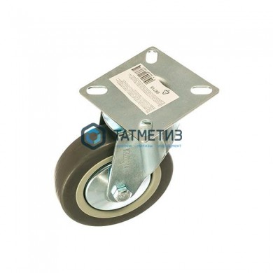 Колесо поворотное d 100мм, крепление платформенное// Сибртех | «ТАТМЕТИЗ» Колесо поворотное d 100мм, крепление платформенное// Сибртех - магазин крепежа «ТАТМЕТИЗ»