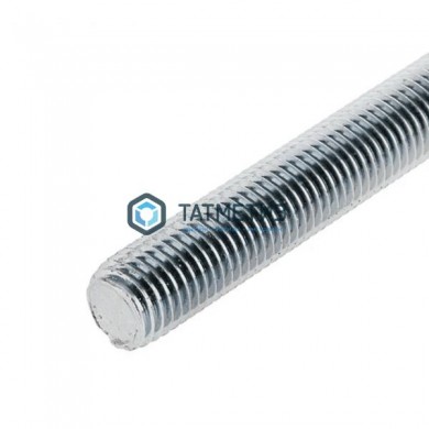 Шпилька резьбовая оц М30х2000 КП 8.8 60° | «ТАТМЕТИЗ» Шпилька резьбовая оц М30х2000 КП 8.8 60° - магазин крепежа «ТАТМЕТИЗ»