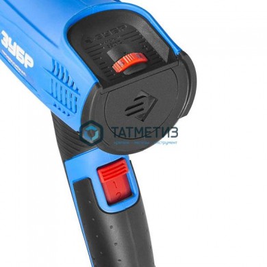 Фен технический (строительный), ЗУБР Проф 1800Вт, 2 режима: 80-550град, 350/550л/мин, кейс | «ТАТМЕТИЗ» Фен технический (строительный), ЗУБР Проф 1800Вт, 2 режима: 80-550град, 350/550л/мин, кейс - магазин крепежа «ТАТМЕТИЗ»