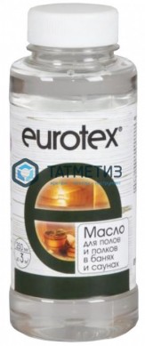 Масло для защиты полка Eurotex-Сауна 250 мл./12 | «ТАТМЕТИЗ» Масло для защиты полка Eurotex-Сауна 250 мл./12 - магазин крепежа «ТАТМЕТИЗ»