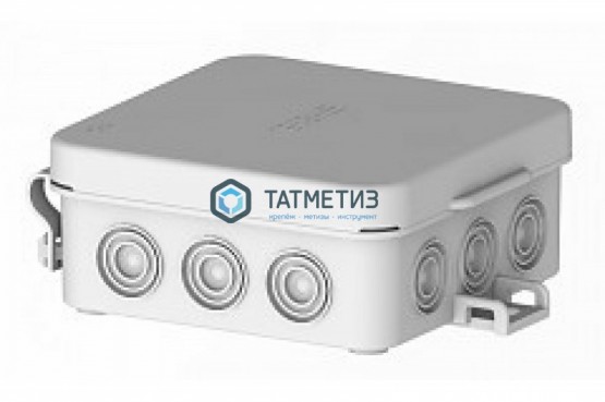 Коробка распр. ОП 87х87х31мм, IP54, открытая, HEGEL | «ТАТМЕТИЗ» Коробка распр. ОП 87х87х31мм, IP54, открытая, HEGEL - магазин крепежа «ТАТМЕТИЗ»
