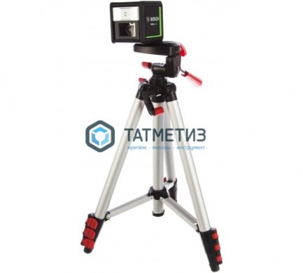 Нивелир лазерный BOSCH Quigo Green+штатив -  магазин крепежа «ТАТМЕТИЗ»