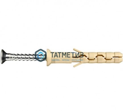 Дюбель-гвоздь 5х30 гриб (200 шт/уп) КТ | «ТАТМЕТИЗ» Дюбель-гвоздь 5х30 гриб (200 шт/уп) КТ - магазин крепежа «ТАТМЕТИЗ»