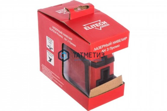 Нивелир лазерный ELITECH ЛН 3К Промо (2х1.5В(АА),15м,±0,3ммм,0.245кг,горверт луч,кейс) | «ТАТМЕТИЗ» Нивелир лазерный ELITECH ЛН 3К Промо (2х1.5В(АА),15м,±0,3ммм,0.245кг,горверт луч,кейс) - магазин крепежа «ТАТМЕТИЗ»