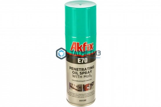 Смазка Проникающая 200 мл Akfix (24) | «ТАТМЕТИЗ» Смазка Проникающая 200 мл Akfix (24) - магазин крепежа «ТАТМЕТИЗ»