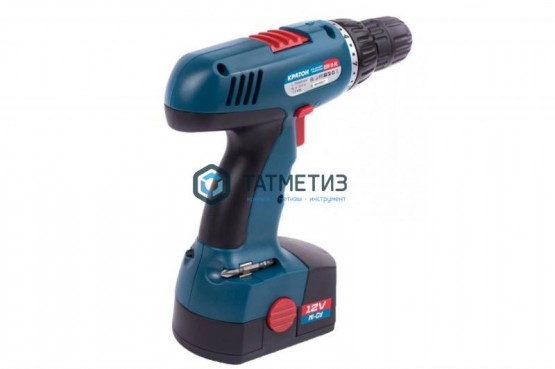 Дрель-шуруповерт аккумуляторная Кратон CDH-12-KL | «ТАТМЕТИЗ» Дрель-шуруповерт аккумуляторная Кратон CDH-12-KL - магазин крепежа «ТАТМЕТИЗ»