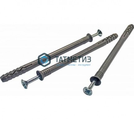 Дюбель-гвоздь 8х120 потай (50 шт/уп) DAXMER | «ТАТМЕТИЗ» Дюбель-гвоздь 8х120 потай (50 шт/уп) DAXMER - магазин крепежа «ТАТМЕТИЗ»