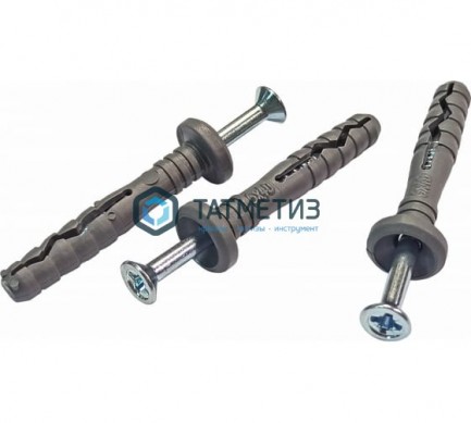 Дюбель-гвоздь 6х40 гриб (200 шт/уп) DAXMER | «ТАТМЕТИЗ» Дюбель-гвоздь 6х40 гриб (200 шт/уп) DAXMER - магазин крепежа «ТАТМЕТИЗ»