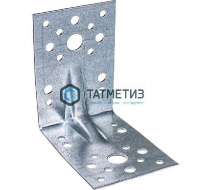 Крепежный усиленный уголок KUU  90x90x65 (25 шт/уп) -  магазин крепежа «ТАТМЕТИЗ»