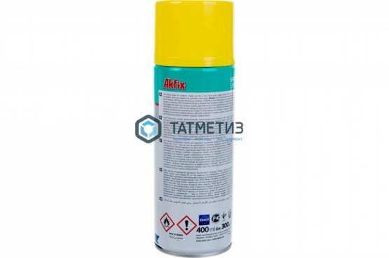 Краска аэроз. ЖЕЛТАЯ глянц. RAL1003 400Ml Gw.300Gr (6) Akfix | «ТАТМЕТИЗ» Краска аэроз. ЖЕЛТАЯ глянц. RAL1003 400Ml Gw.300Gr (6) Akfix - магазин крепежа «ТАТМЕТИЗ»