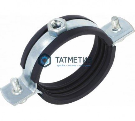 Хомут 54-58мм (1 3/4") сантехнический с гайкой М8 (100 шт/уп) S | «ТАТМЕТИЗ» Хомут 54-58мм (1 3/4") сантехнический с гайкой М8 (100 шт/уп) S - магазин крепежа «ТАТМЕТИЗ»