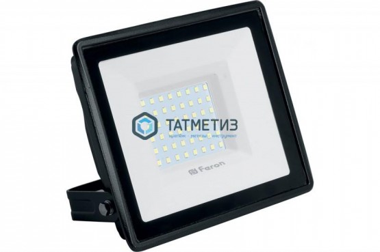 Прожектор светодиодный ДО-50w 6400К 4500Лм IP65 черный FERON -  магазин крепежа «ТАТМЕТИЗ»