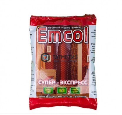 Клей для обоев ЭМКОЛ Супер-экспресс 0,2 кг. /25 | «ТАТМЕТИЗ» Клей для обоев ЭМКОЛ Супер-экспресс 0,2 кг. /25 - магазин крепежа «ТАТМЕТИЗ»