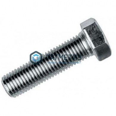 Болт М 8 х100 DIN 933 / ГОСТ 7798 оц. (уп 20кг/ 530 шт) ММЗ | «ТАТМЕТИЗ» Болт М 8 х100 DIN 933 / ГОСТ 7798 оц. (уп 20кг/ 530 шт) ММЗ - магазин крепежа «ТАТМЕТИЗ»