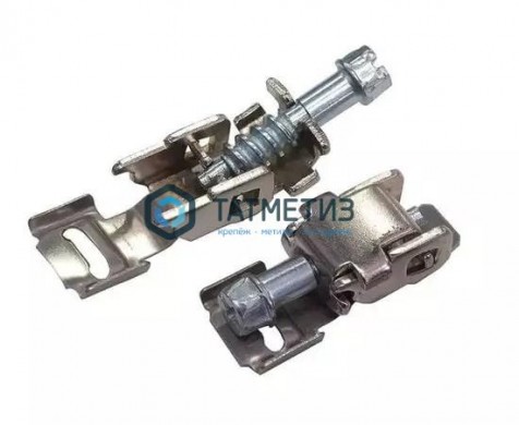 Зажим (замок) червячный для ленты Multiband (50 шт/уп) | «ТАТМЕТИЗ» Зажим (замок) червячный для ленты Multiband (50 шт/уп) - магазин крепежа «ТАТМЕТИЗ»