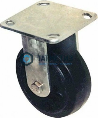 Колеса большегрузные НЕЙЛОН неповоротное с площадкой d 150 мм | «ТАТМЕТИЗ» Колеса большегрузные НЕЙЛОН неповоротное с площадкой d 150 мм - магазин крепежа «ТАТМЕТИЗ»
